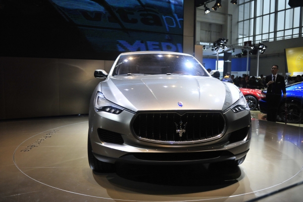 车展上的明星玛莎拉蒂SUV
